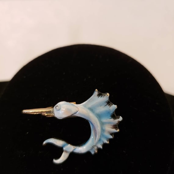 Pin, Vintage jewelry, swordfish jewelry, Vintage … - image 1