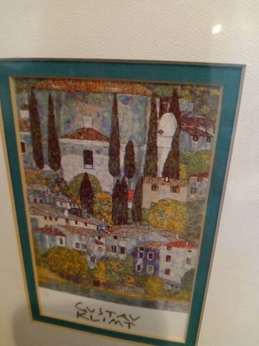 IRA Robertsカンサイグラス1978年製女プリント鏡ミラー