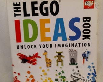 Book, Lego, the Lego ideas book, Lego imagination book, build with Legos, children's book, kids books, create Lego's, creative books for kid