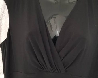 Vestido, vestido de diseñador, vestido de mujer, talla 16, vintage, vestido negro, vestido negro pequeño, vestido de ocasión, vestido de noche,