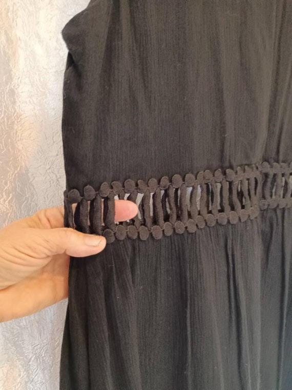 Dress, black dress, black evening dress, vintage … - image 5
