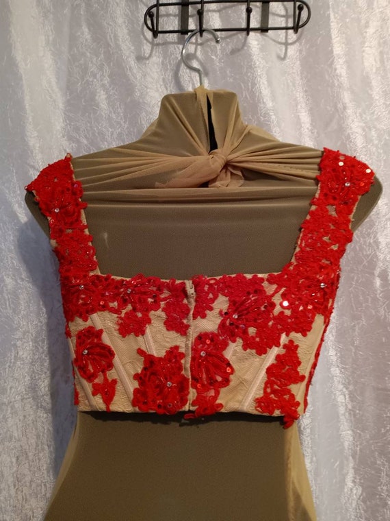 Bustier, Mc Duggal, designer bustier, crop top, l… - image 5