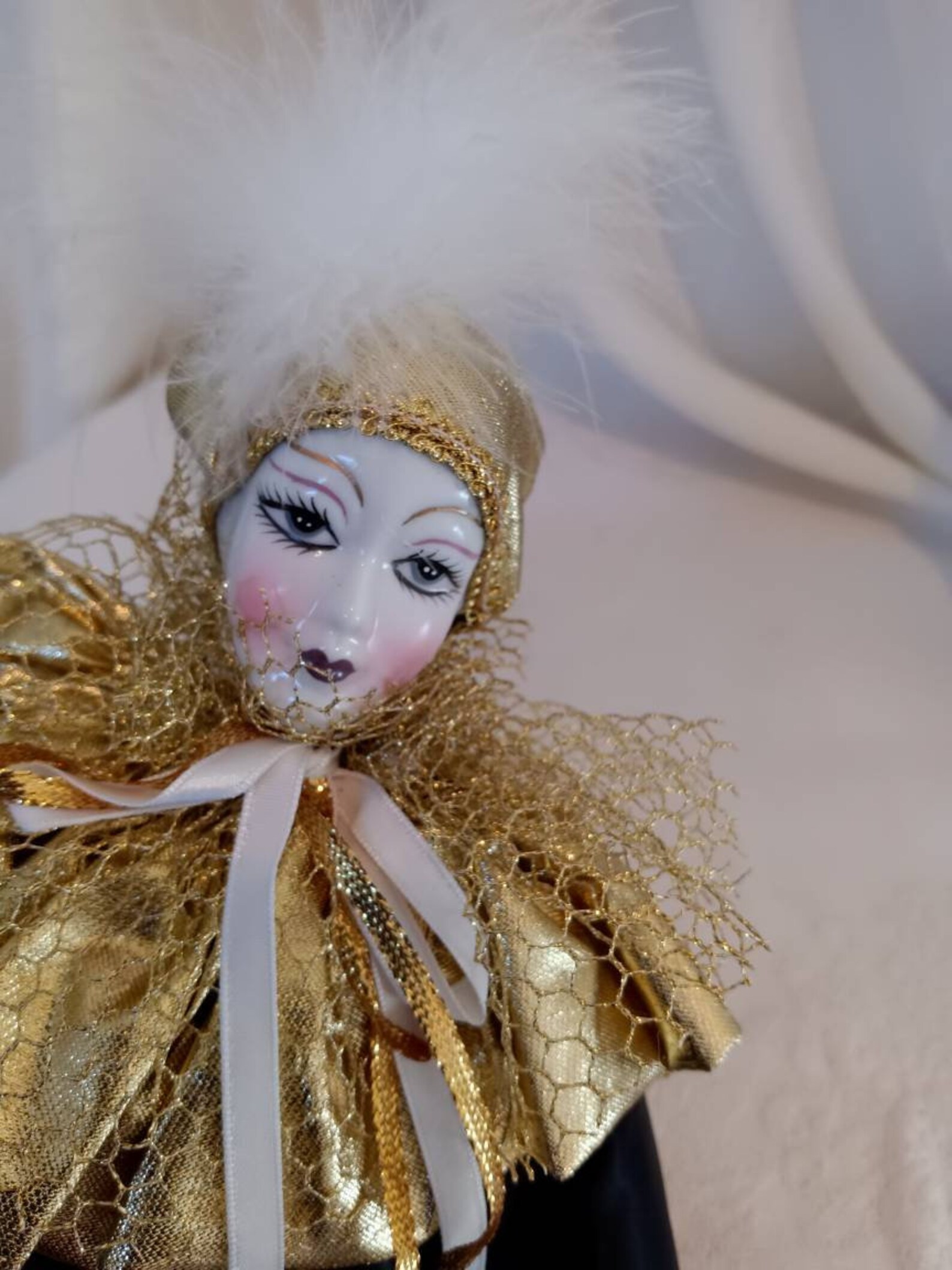 Personnages - fève clown personnage cirque-fève ou figurine plastique