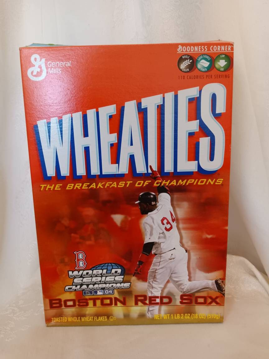 Sports Collection Red Sox Red Sox World Series Wheaties 