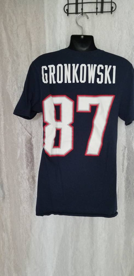 Sports Tshirt, Patriot's, Football, 87, Gronkowski