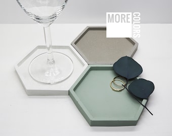 Posavasos de Raysin - Posavasos modernos - Posavasos hexagonales