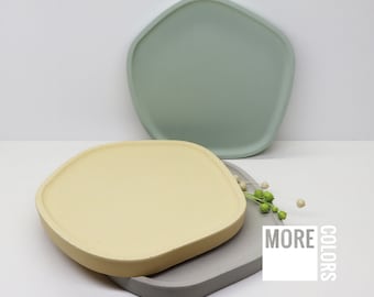 Jewelry Catchall - Minimalist Jewellery Dish - Asymmetric Decorative Plate