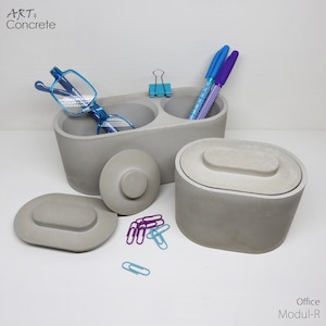 Office Organizer - Office Decor - Desk Storage - Pen Holder