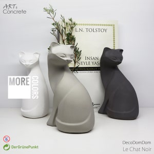 Figura de gato estátua - decoração estátua figura escultura