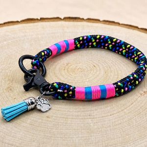 Customizable PPM Standard Rope Dog Collar for Medium/Large/XL Sizes