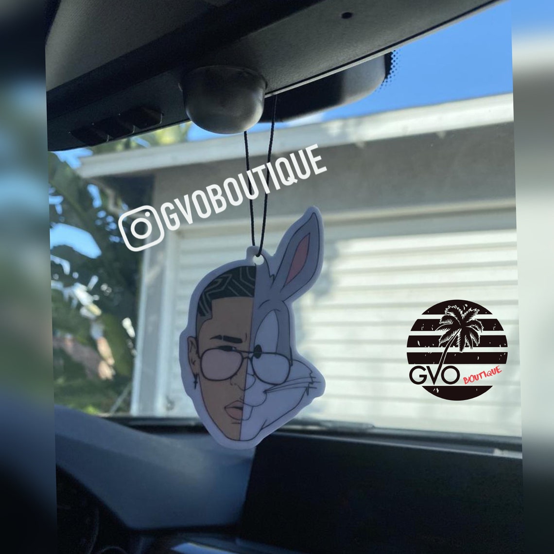 Bad Bunny car Air Fresheners Ambientador de carro Bad Etsy.de