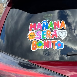 Mañana Será Bonito Car Decal, Sticker