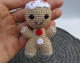 Gehaakte kerstkoekjespop