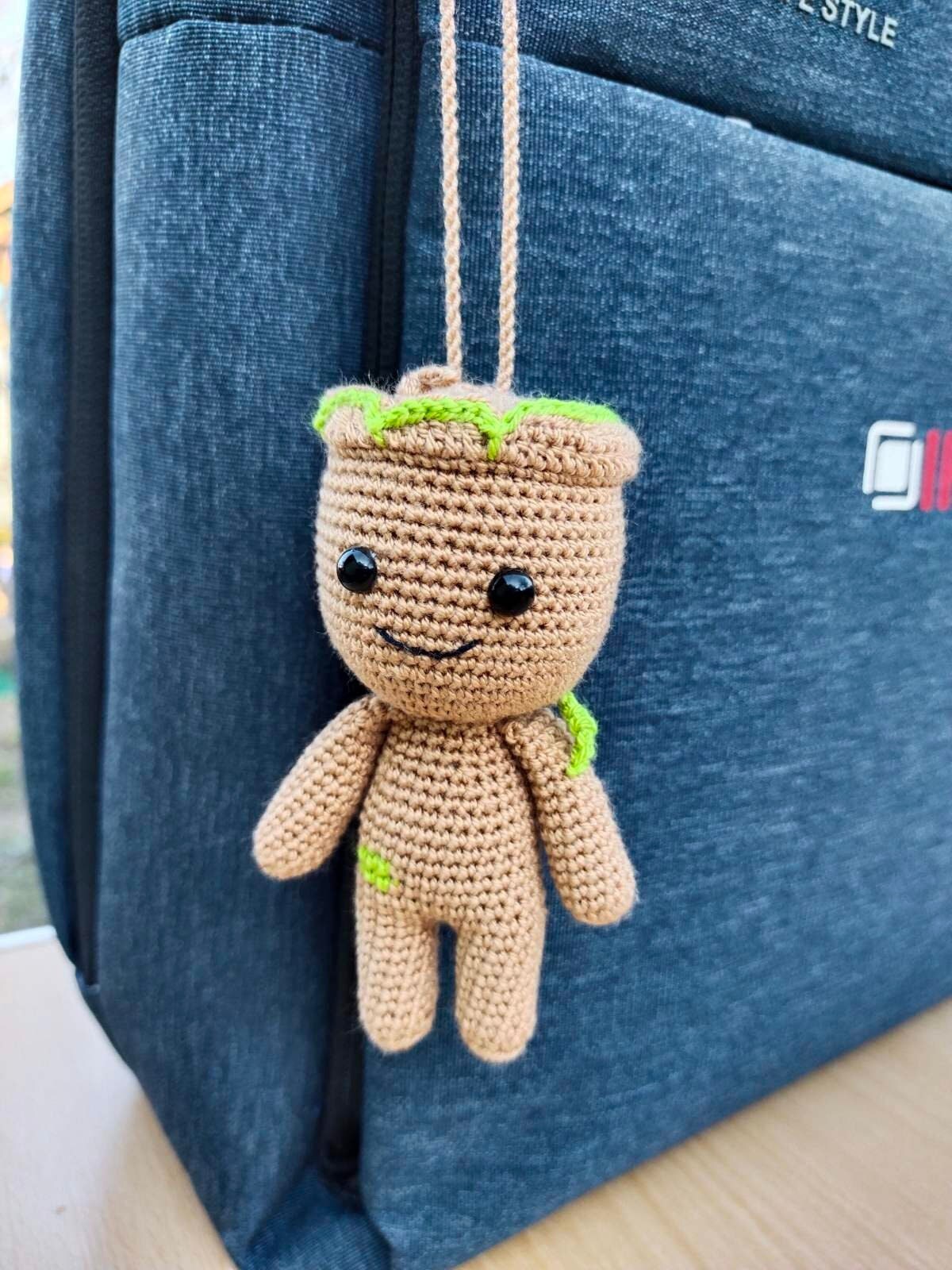 Brelok szydełkowy Baby Groot