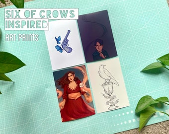 Six of Crows inspired art prints
