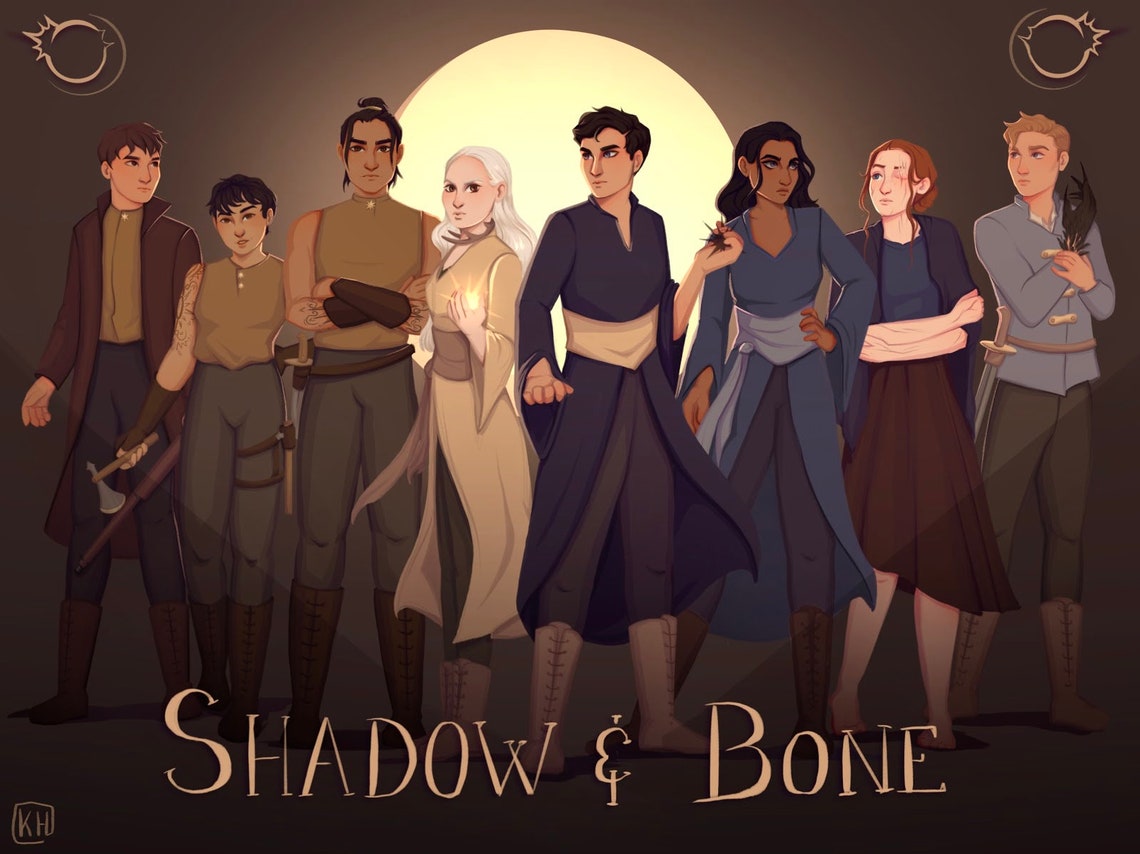 Shadow And Bone Art Print Etsy