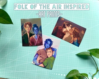 Folk of the Air inspired art prints