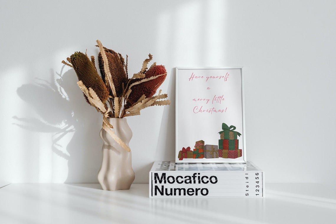 11 Christmas Wall Art Print Templates Canva Template Etsy