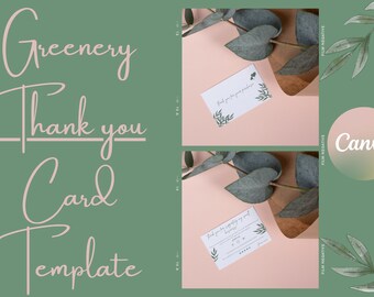 Editable Thank You Card Template | Small Business Thank You For Your Purchase | Thank You Insert | Thank You Card Design