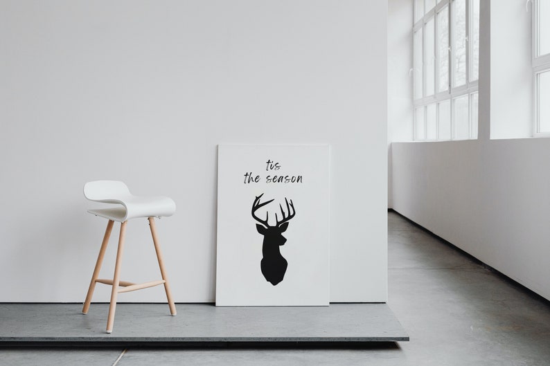 11 Christmas Wall Art Print Templates Canva Template Etsy