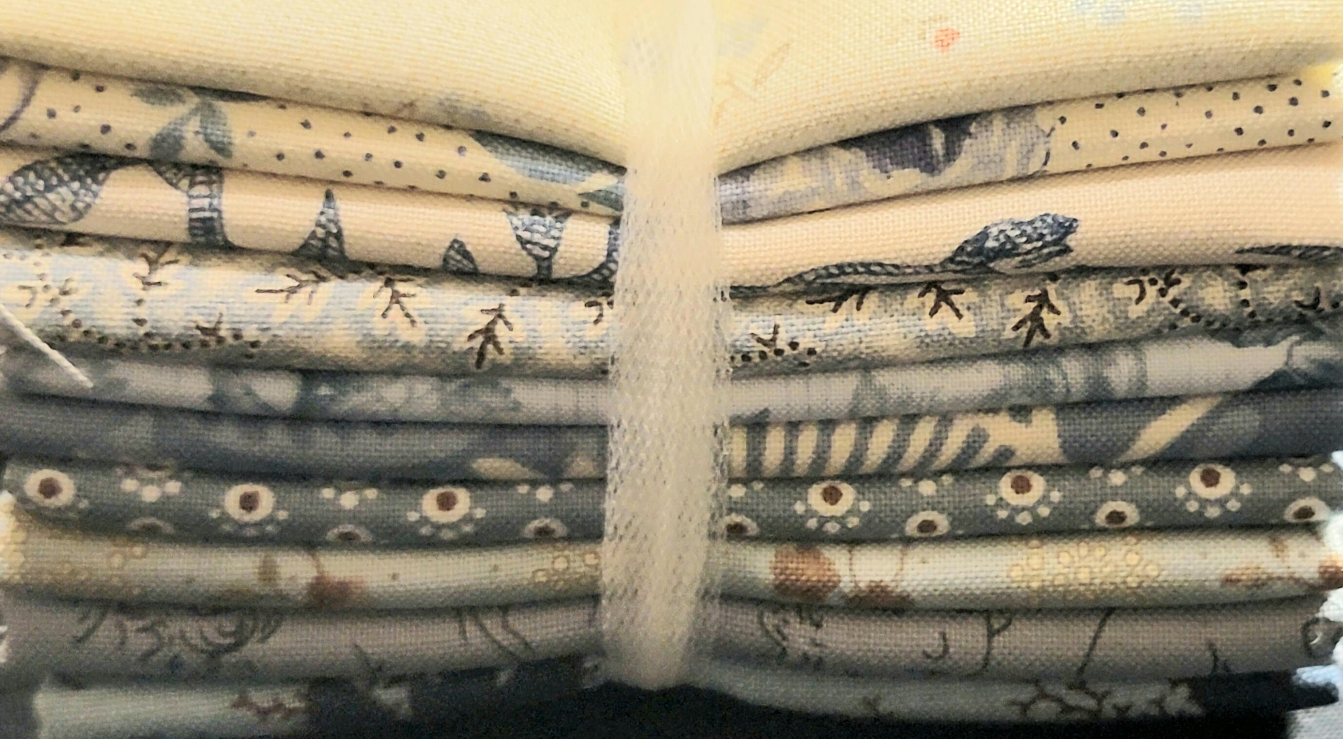 Reproduction Fat Eighth Fabric Bundle 10 Fat Eights in Blues Etsy