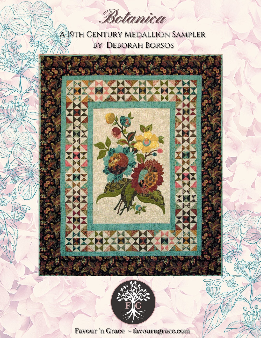 Botanica Quilt Pattern Etsy