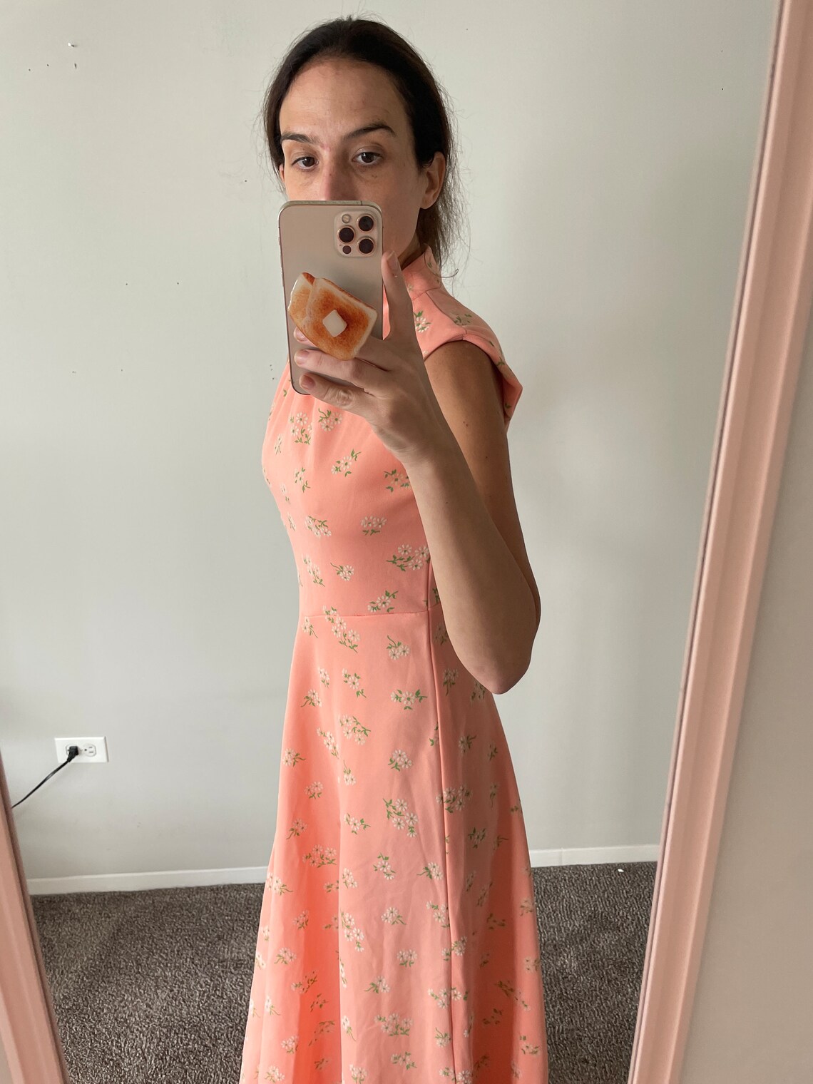 Vintage Denim Daisy Dress (S/M) main image 1