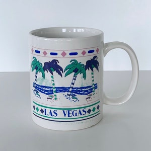 Vintage U.S. Cities Mugs Texas California Vegas image 4