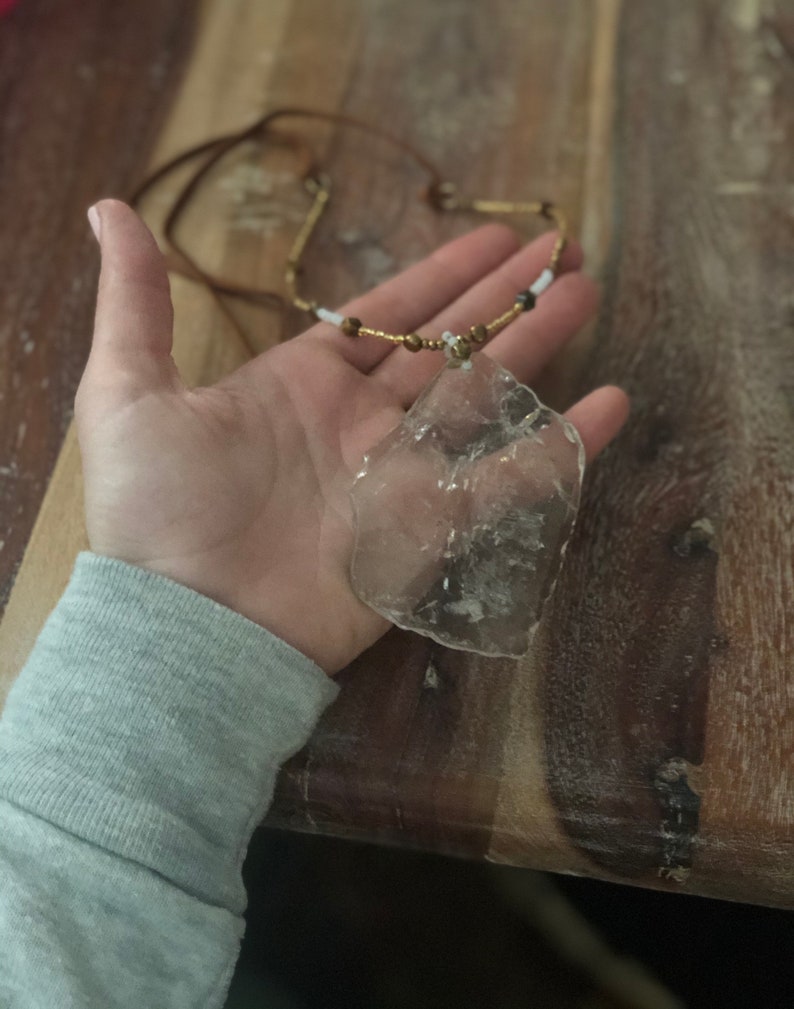 Large Quartz Necklace