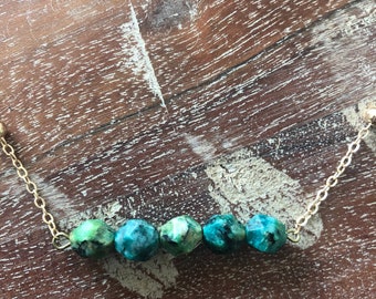 Turquoise Beaded Necklace