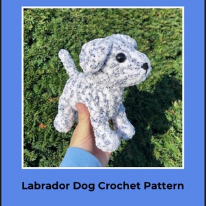 Labrador Dog Crochet Pattern - Low Sew