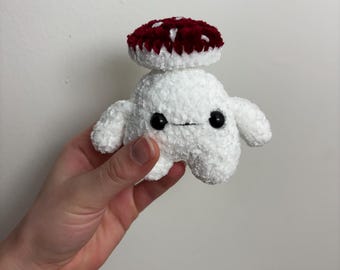 Peluche de amigo de la naturaleza tejido a crochet
