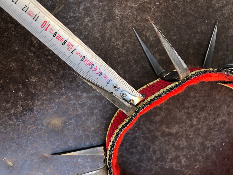 Turkish Kangal dog collar agains wolf attack iron spiked hand Etsy