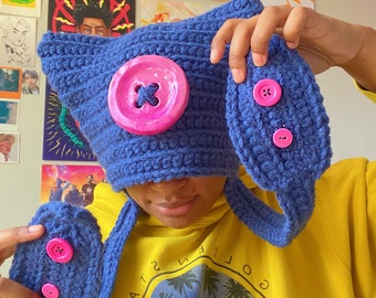 Coraline squid hat