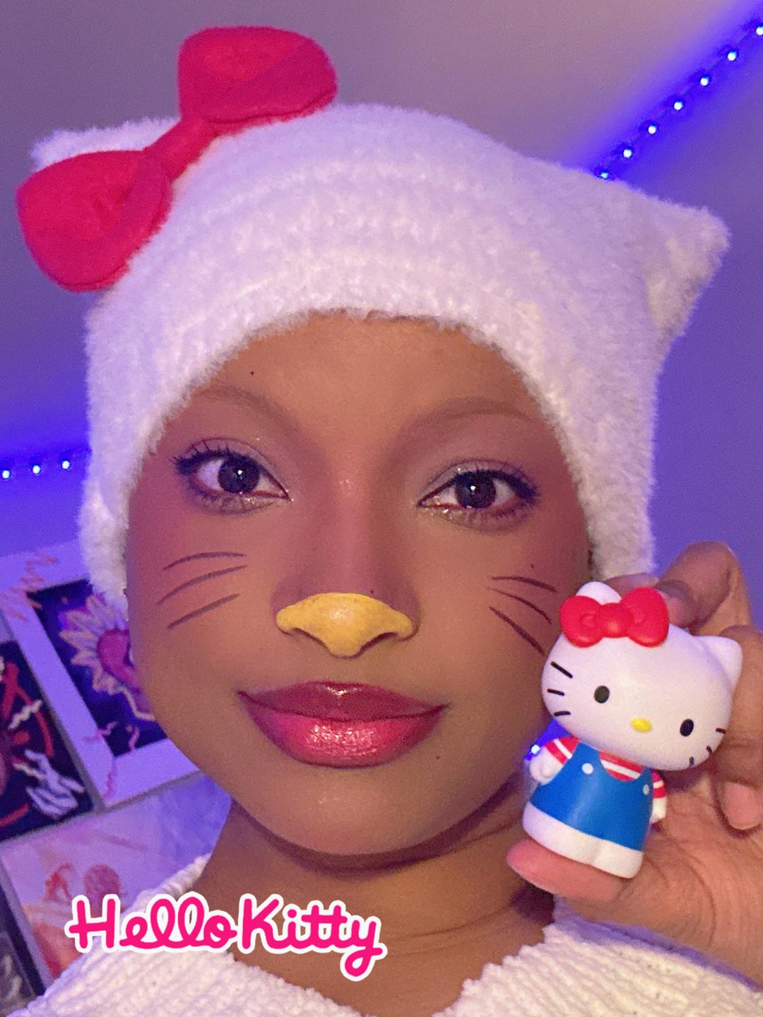 Hello Kitty Cat Hat - Etsy