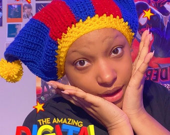 Pomni clown hat
