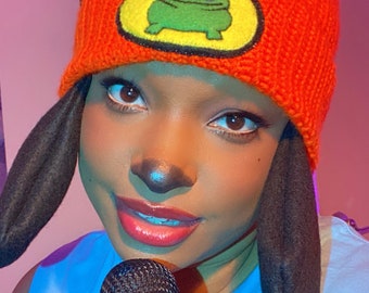 Parappa the rapper hat with removable ears