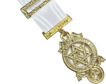 Masonic Regalia Royal Arch Companions Breast Jewel, 32MM