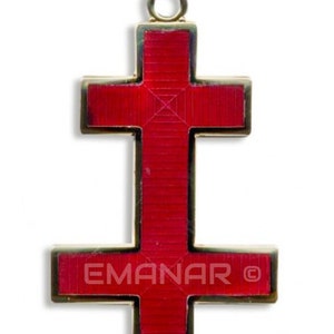 Knights Templar Patriarchal Cross Collarette Jewel *BRAND NEW*