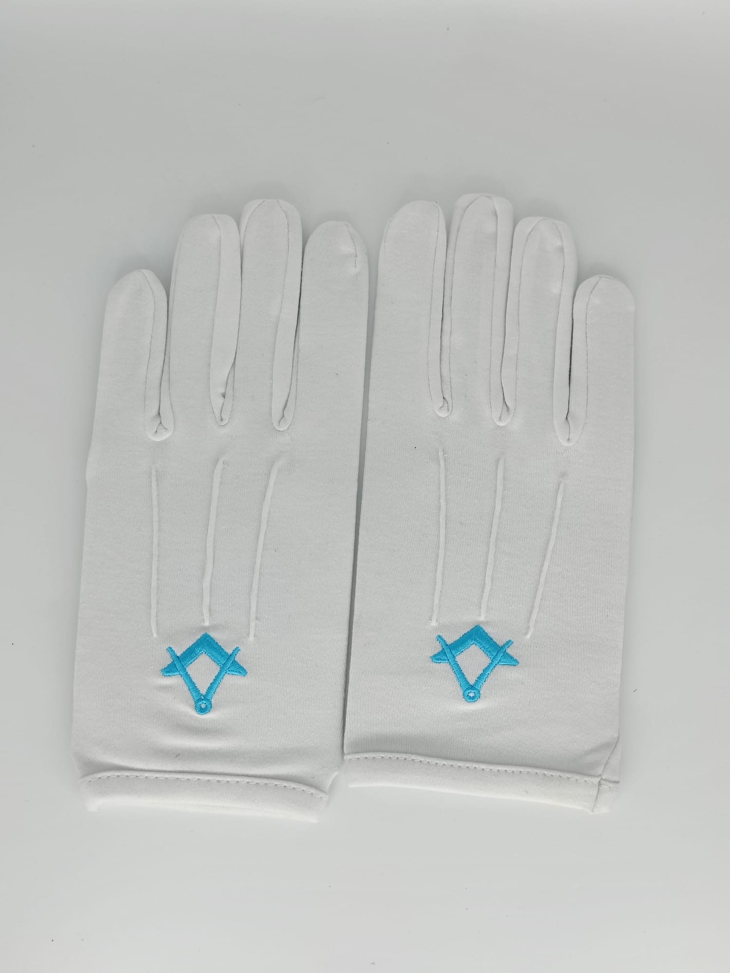 Masonic Gloves Masonic Regalia 100% Cotton White Gloves – Unique - Foto 8