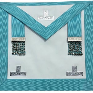 Masonic Worshipful Master Apron – Lambskin, NEW High Quality