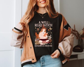 A Well Read Witch Shirt | Bookstagram, Bookish