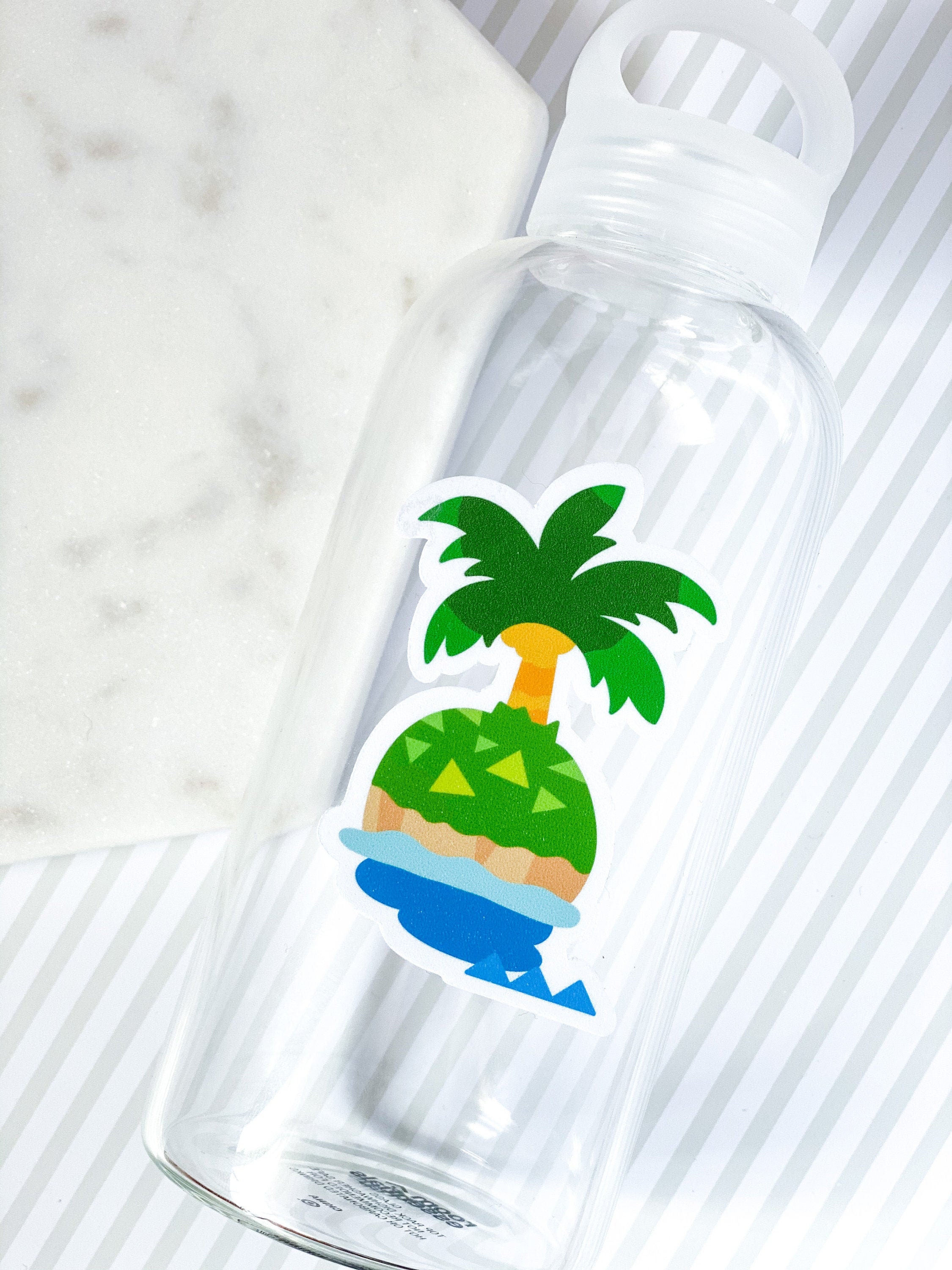 ACNH Loading Palm Tree Vinyl Sticker Animal Crossing Etsy UK