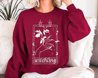 Officially Licensed Witchling Crewneck | TOG, Manon Blackbeak, The Thirteen, Throne of Glass, Sarah J Maas