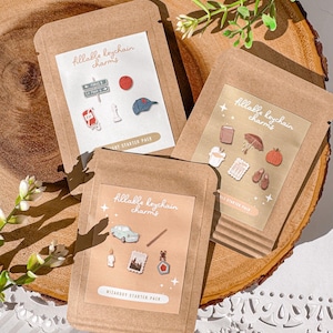 Favorite Things Fillable Shaker Keychain Starter Packs - Double-Sided Acrylic | Acrylic Charm | Key Accessories