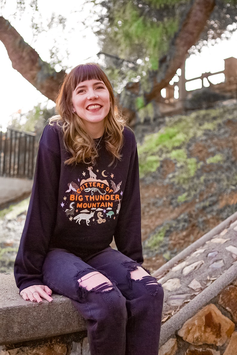 BTMRR Critters Crewneck House of Mouse, Attractions, Big Thunder