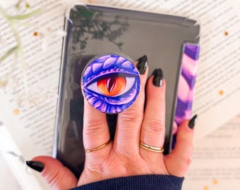 Scaled Skies Grip | E-Reader, iPhone, MagSafe, Dragons, Fantasy, Romantasy, Accessories