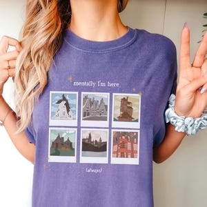 Mentally in the Wizarding World Shirt | Wizarding World, HP, Wizardry, Magical