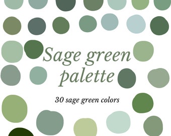 Sage Color Etsy