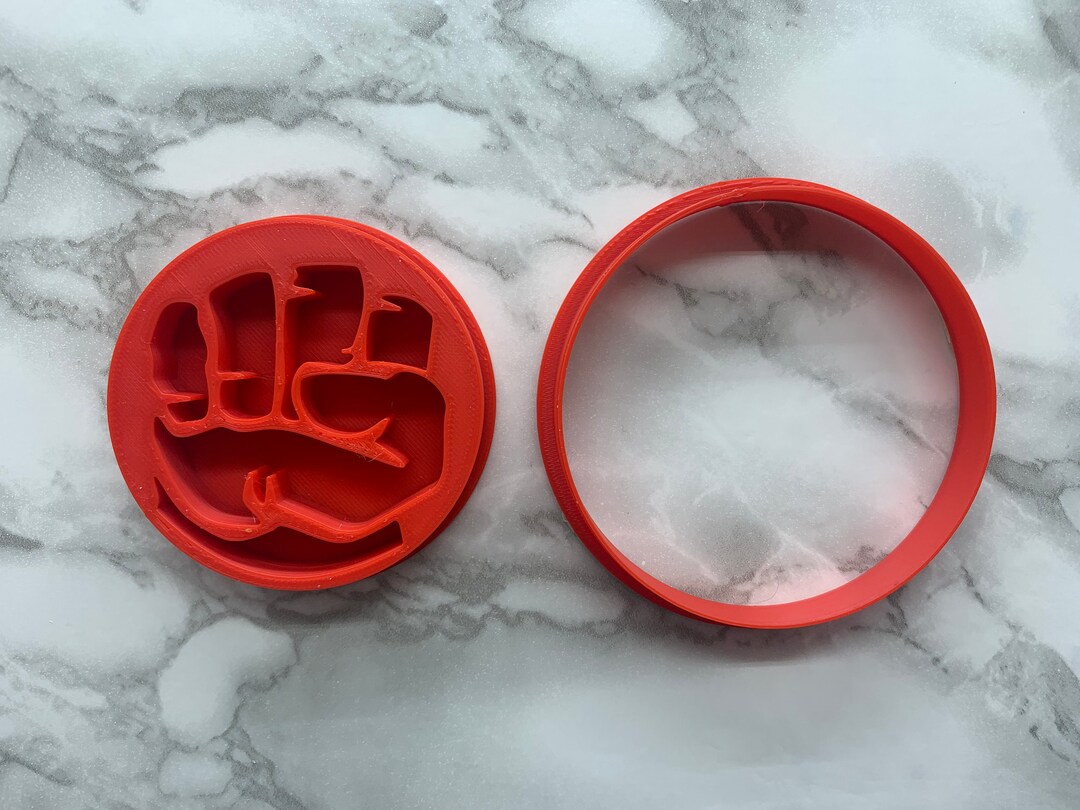 Hulk Inspired Cookie Cutter Etsy